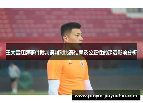王大雷红牌事件裁判误判对比赛结果及公正性的深远影响分析